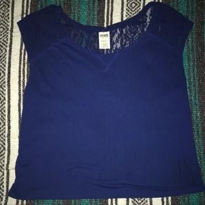 Royal blue PINK shirt !